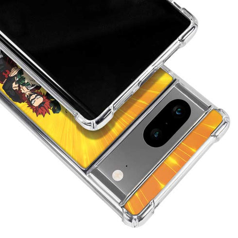 My Hero Academia Deku and Baku Team Season 6 Google Pixel 8 Clear Case